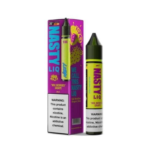 Juice Nic Salt Mix Berries Grape - LIQ | Nasty