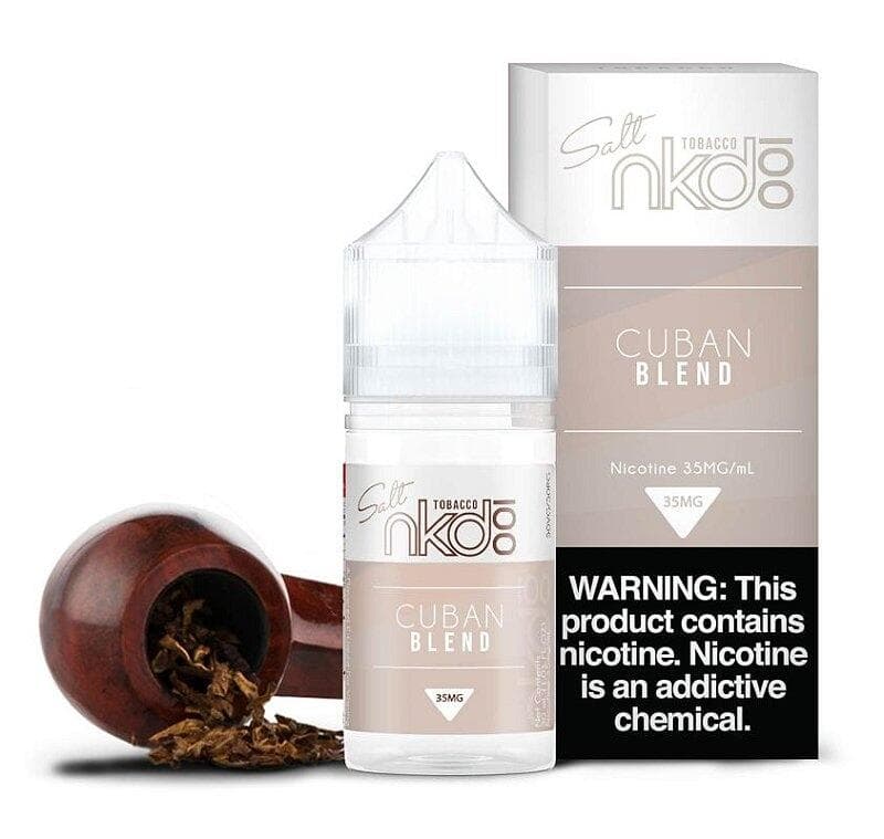 Juice Nic Salt Cuban Blend | Naked 100