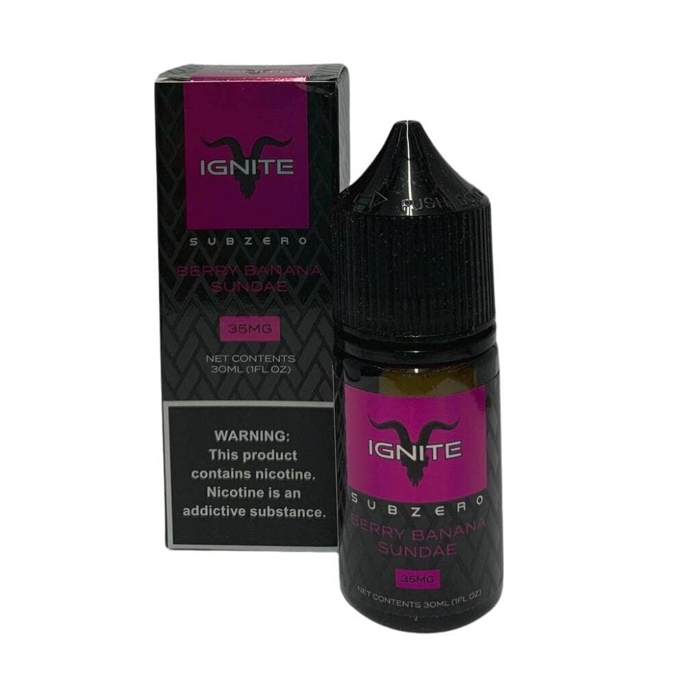 Juice NicSalt Berry Banana Sundae Subzero | Ignite