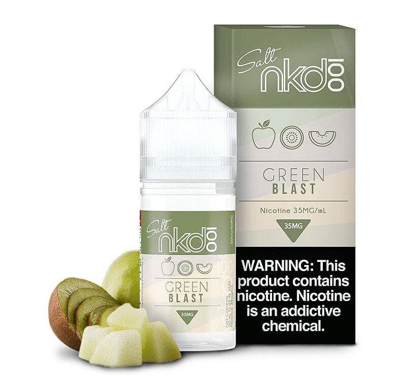 Juice Naked 100 Nic Salt Green Blast