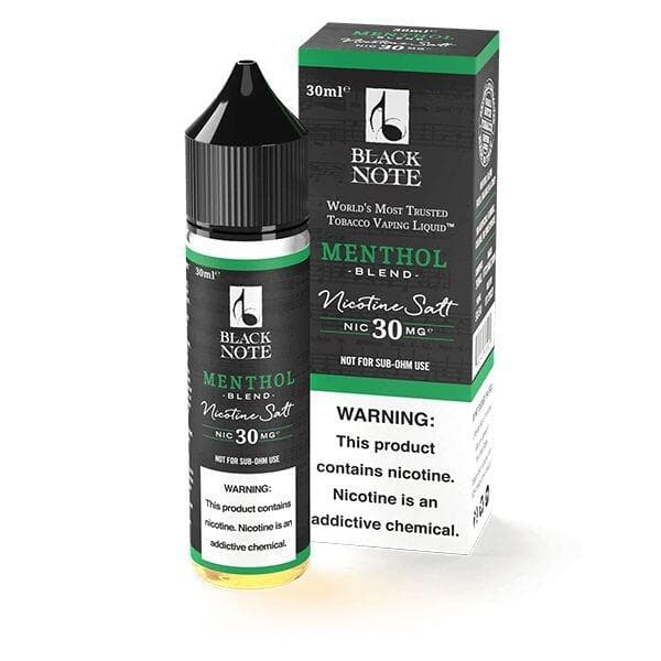 Juice Nic Salt Menthol Blend | Black Note