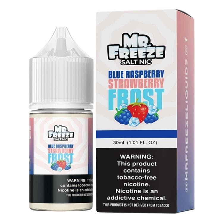 Juice NicSalt Blue Raspberry Strawberry Frost | Mr. Freeze