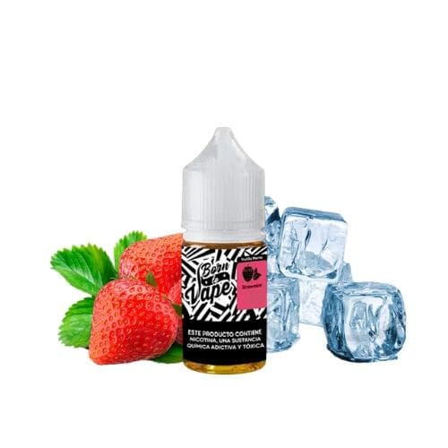 Juice Nic Salt Strawberry Huls - Ice | Born to Vape