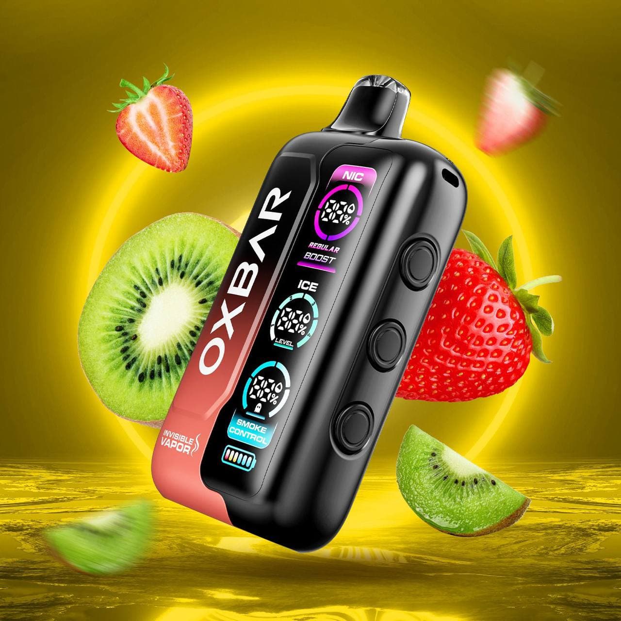 Pod Descartável Invisible Vapor 50K - 50.000 Puffs | Oxbar