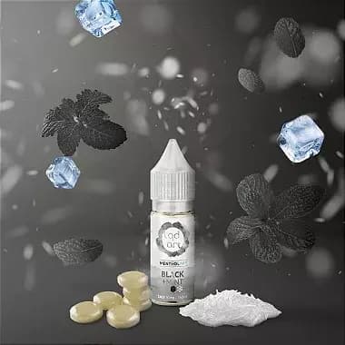 Juice NicSalt Black Mint - Menthol | LQD Art