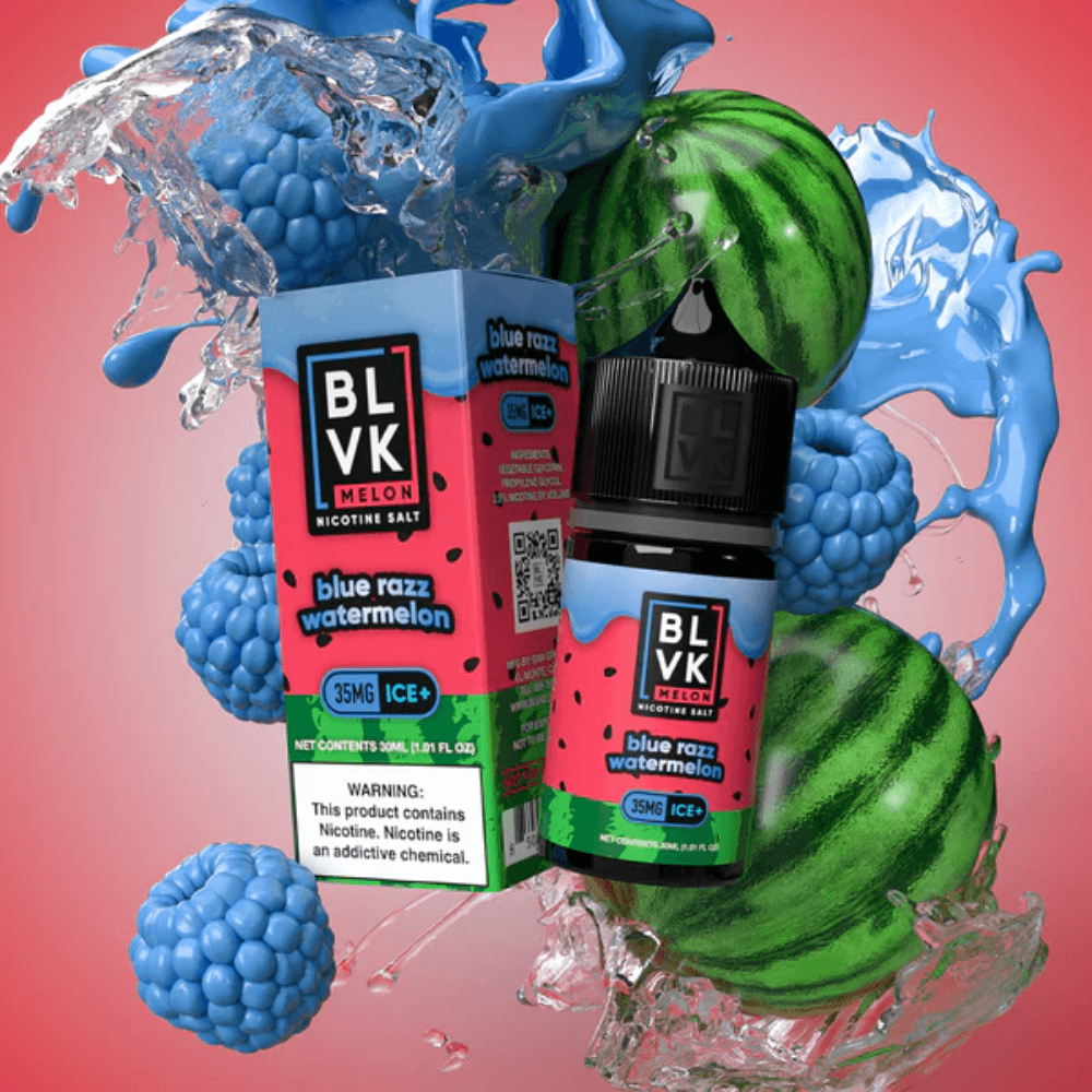 Juice NicSalt Blue Razz Watermelon - Melon | BLVK Unicorn