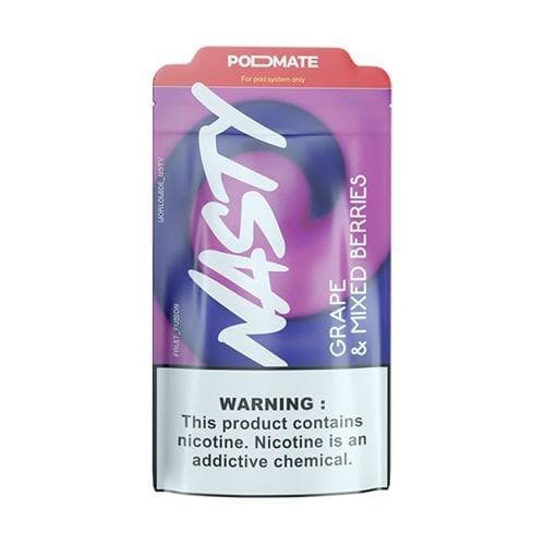 Juice Nic Salt Nasty Grape & Mixed Berries - PodMate