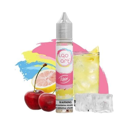 Juice Pink Cherry Lemonade Ice - Fusion Art | LQD Art