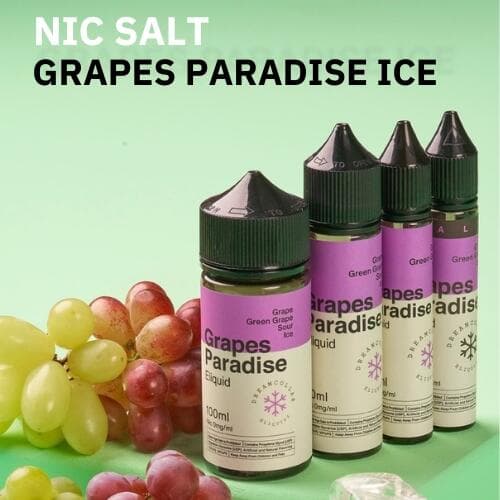 Juice NicSalt Grapes Paradise Ice | Dream Collab