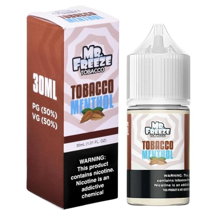 Juice NicSalt Tobacco Menthol - Tobacco | Mr. Freeze