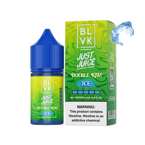 Juice Nic Salt Double Kiwi Ice | BLVK Unicorn x Just Juice
