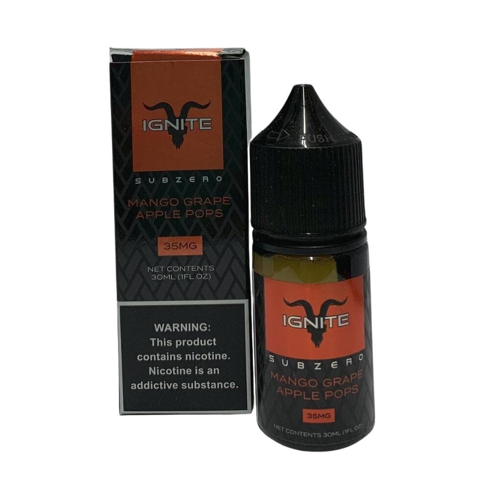 Juice NicSalt Mango Grape Apple Pops Subzero | Ignite