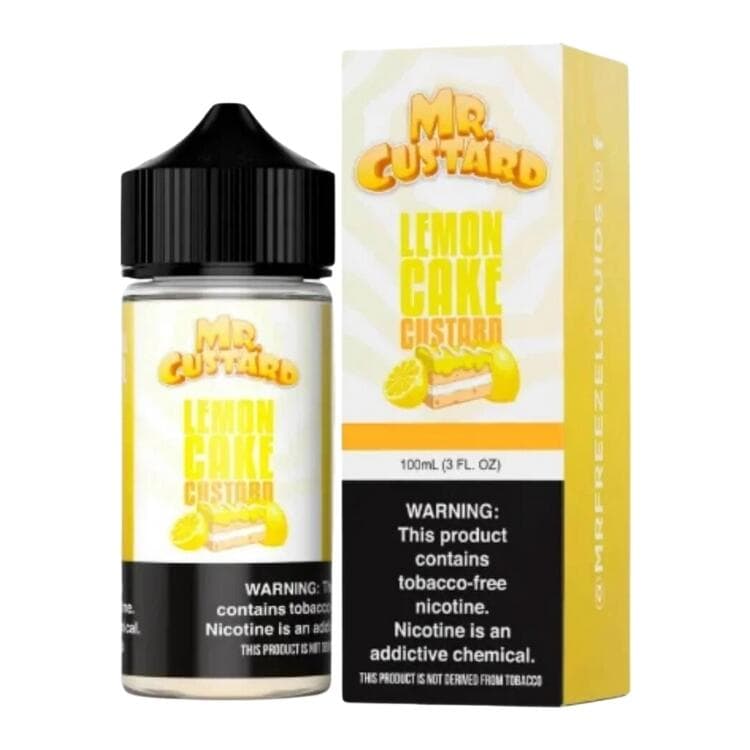 Juice Lemon Cake Custard - Mr. Custard | Mr. Freeze