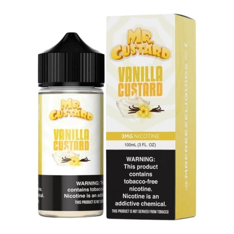 Juice Vanilla Custard - Mr. Custard | Mr. Freeze