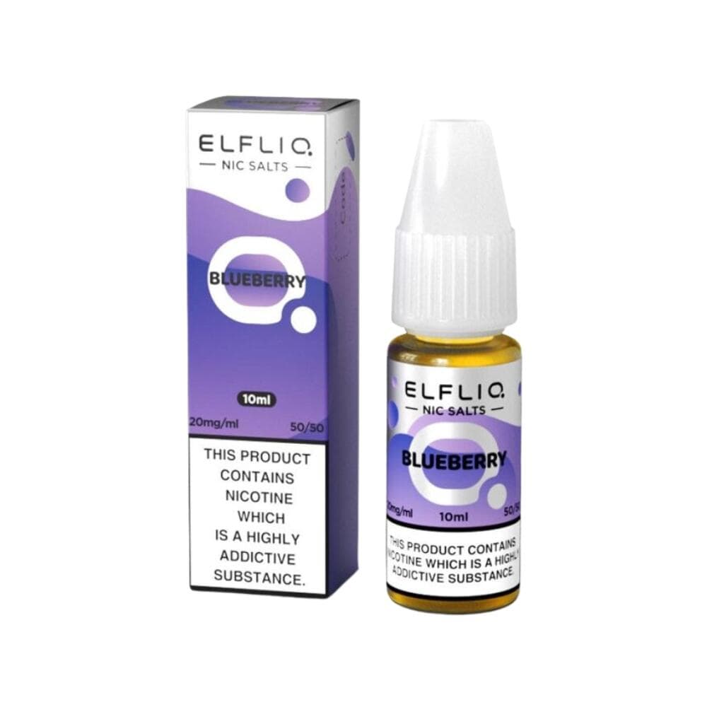 Juice NicSalt Blueberry Ice | Elfliq x Elf Bar
