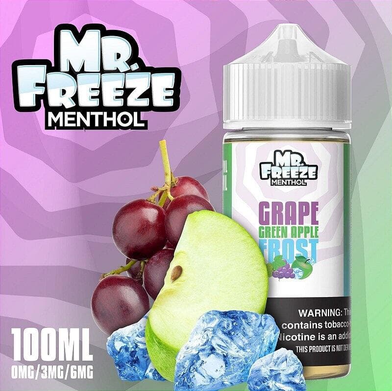 Líquido Mr. Freeze Green Apple Grape Frost