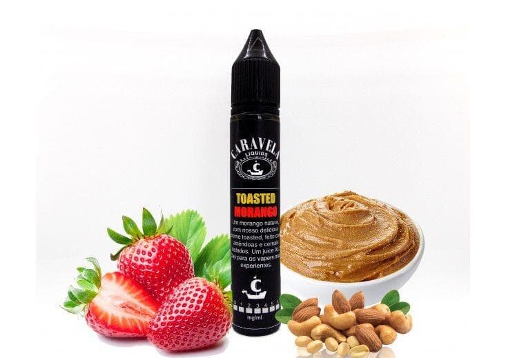 Líquido Toasted Morango - Caravela
