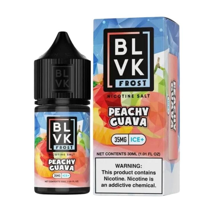 Juice NicSalt Peachy Guava Ice - Frost | BLVK Unicorn