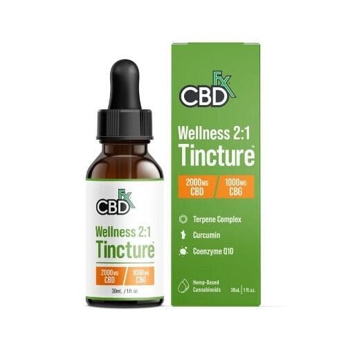 Tintura CBD Wellness 2:1 | CBDfx
