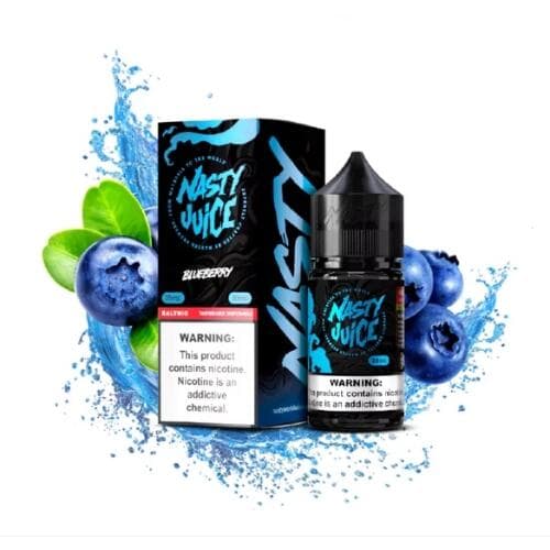 Juice Nic Salt Blueberry - Smooth | Nasty