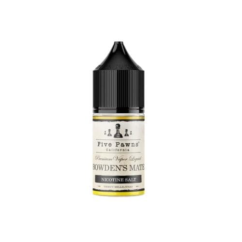 Juice Nic Salt Bowdens Mate | Five Pawns